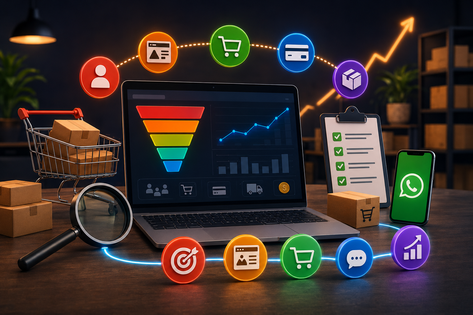 Como diagnosticar por que seu e-commerce não cresce (checklist prático) — ProspectAds
