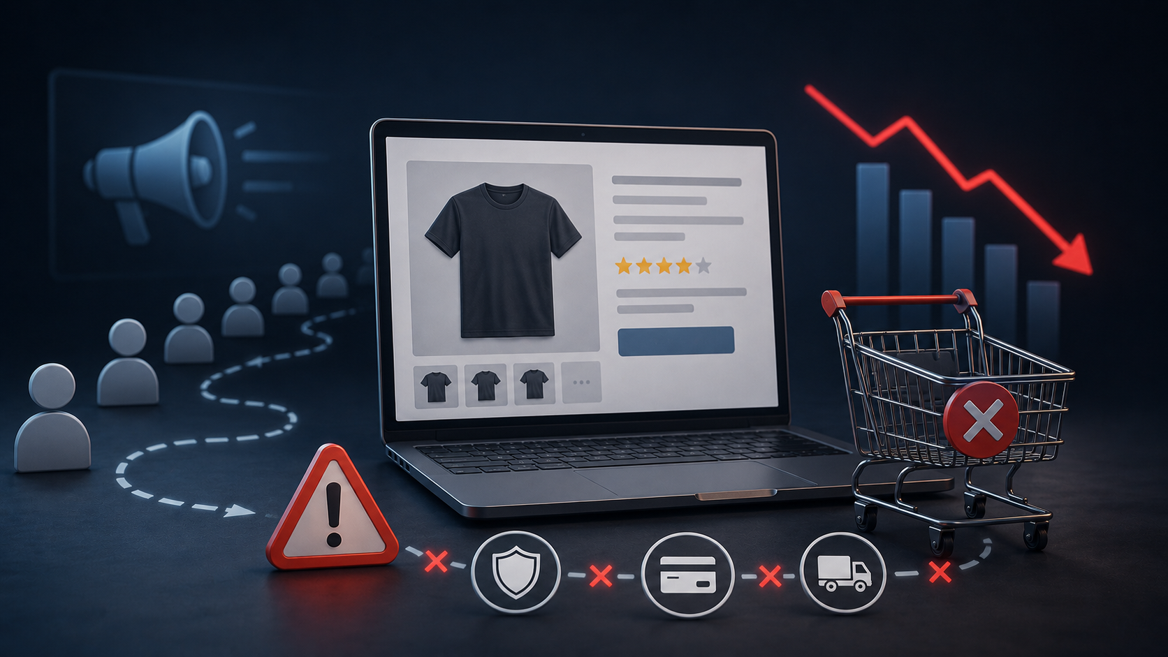 Por que meu e-commerce recebe visitas mas não vende? — ProspectAds