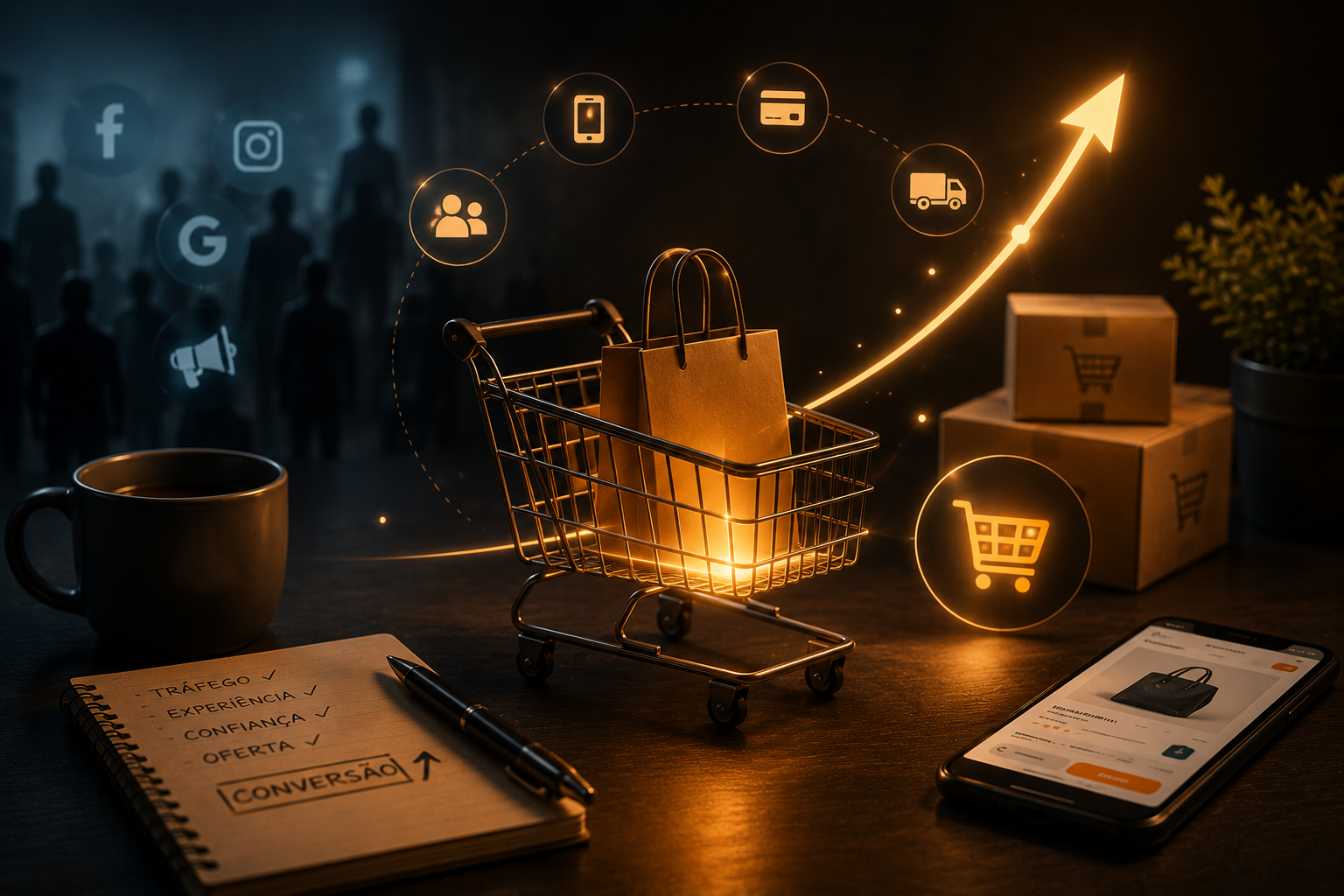 Qual é uma boa taxa de conversão no e-commerce? — ProspectAds